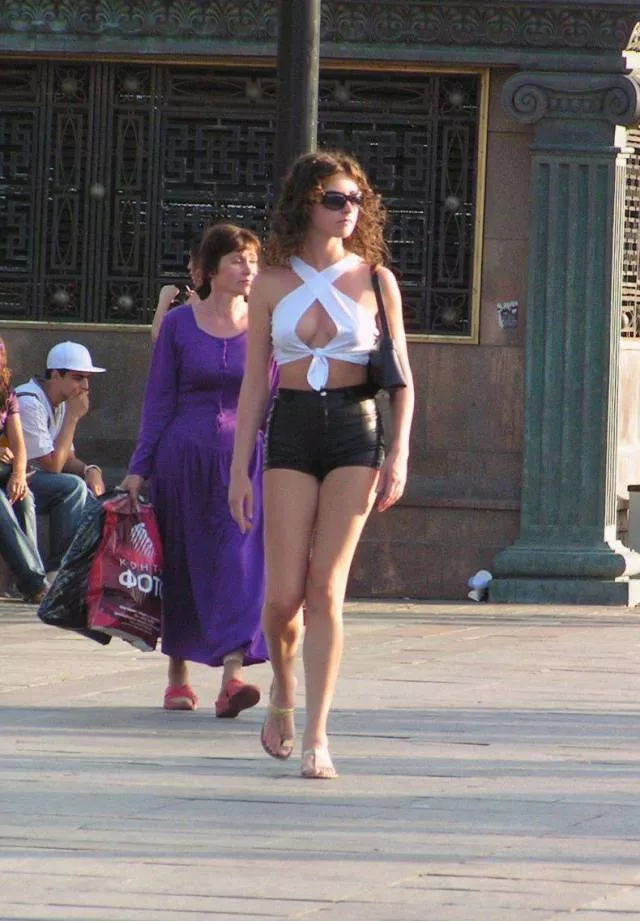 Sexy girls on the street - #3 