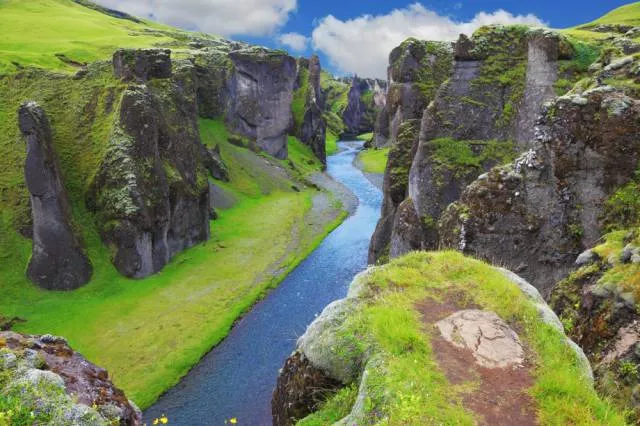 Natural wonders in iceland