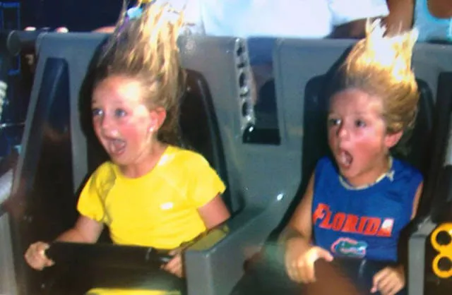 Funny reactions in roller coasters - #21 