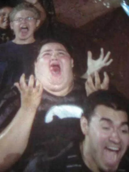 Funny reactions in roller coasters - #23 