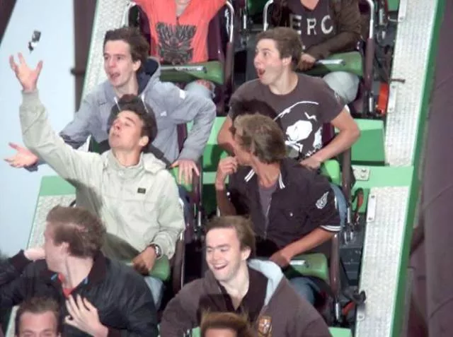 Reactions droles dans les montagnes russes - #3 
