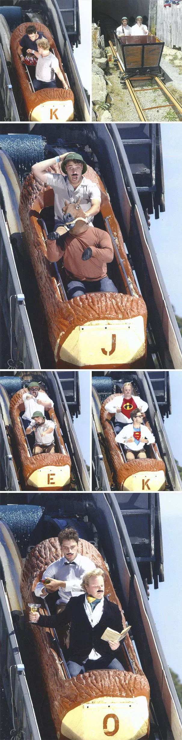 Funny reactions in roller coasters - #32 