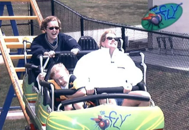 Funny reactions in roller coasters - #34 