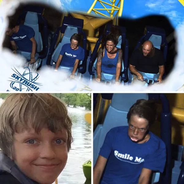 Reactions droles dans les montagnes russes - #38 