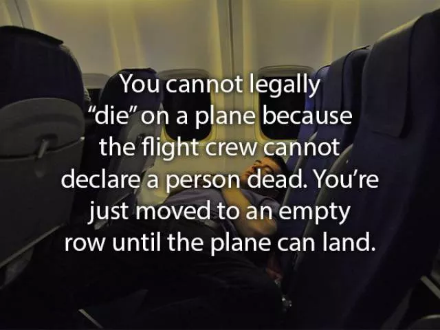 Faits meconnus sur les voyages en avion - #1 