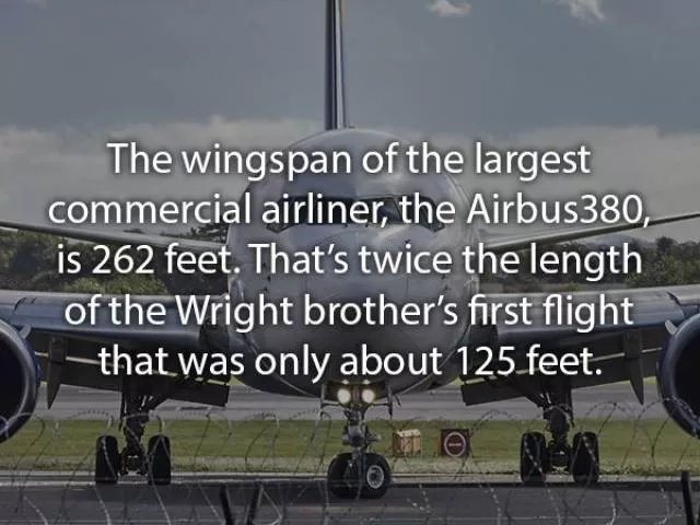 Little known facts about flying - #16 
