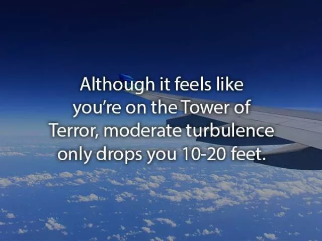 Little known facts about flying - #2 
