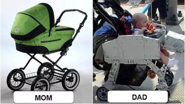 Mamans vs papas le role parental en images - #17 