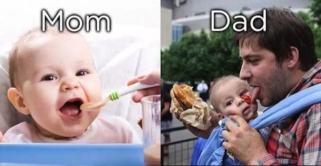Mamans vs papas le role parental en images - #21 