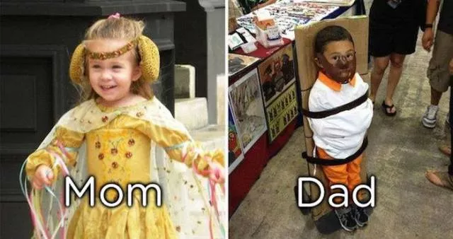 Mamans vs papas le role parental en images - #3 