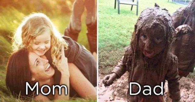 Mamans vs papas le role parental en images - #5 