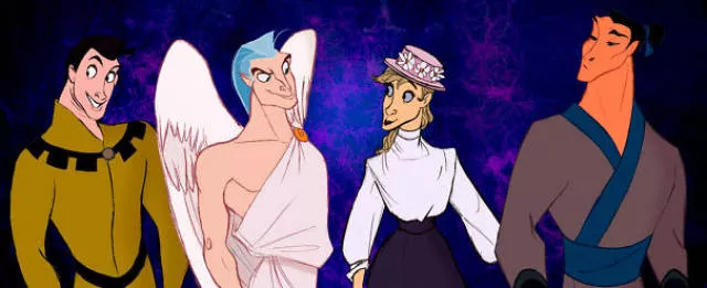 Cartoon characters turned into humans - #28 
