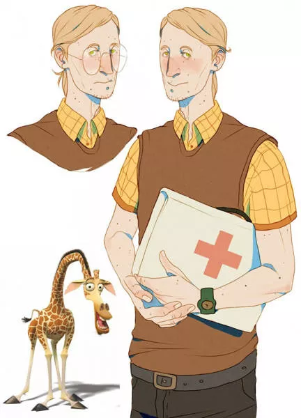 Cartoon characters turned into humans - #32 