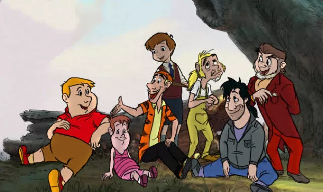 Cartoon characters turned into humans - #34 