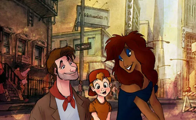 Cartoon characters turned into humans - #39 