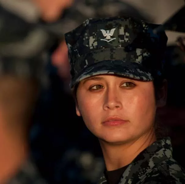 Killer look of the military girls - #30 