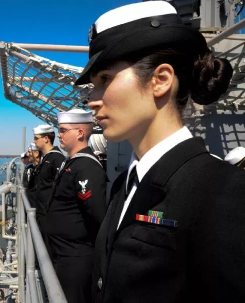 Killer look of the military girls - #31 