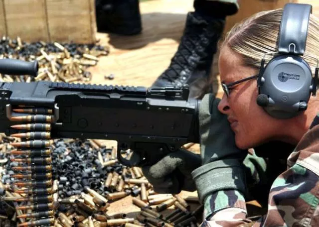 Killer look of the military girls - #35 