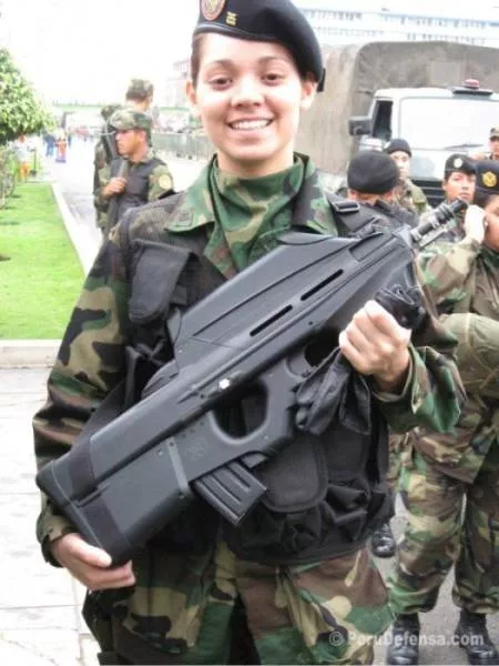 Killer look of the military girls - #4 