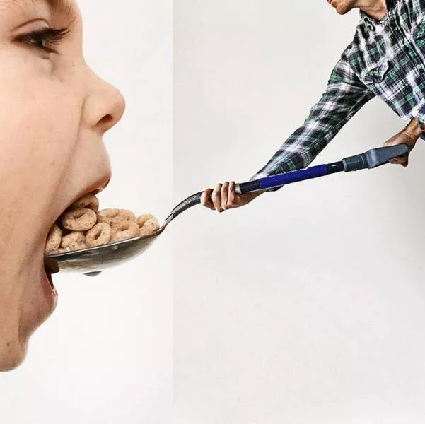 Lart de lassemblage des photos