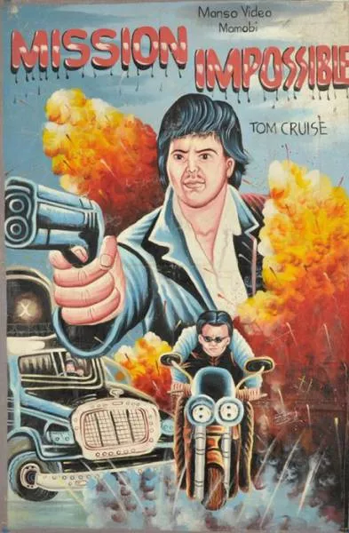 Hand painted african movie posters - #11 