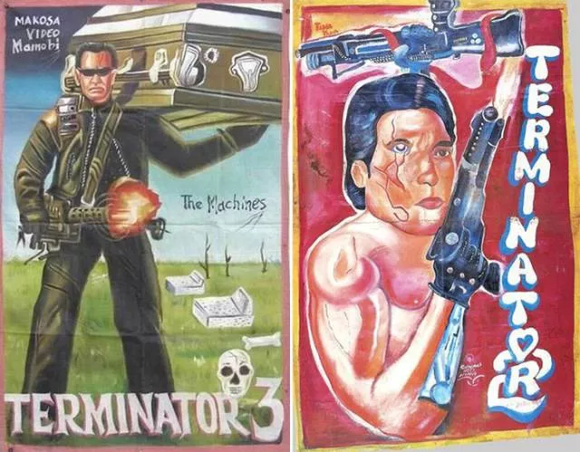 Hand painted african movie posters - #13 