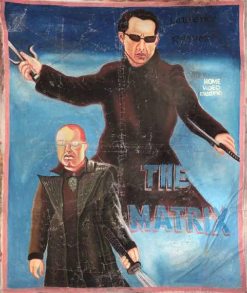Hand painted african movie posters - #17 