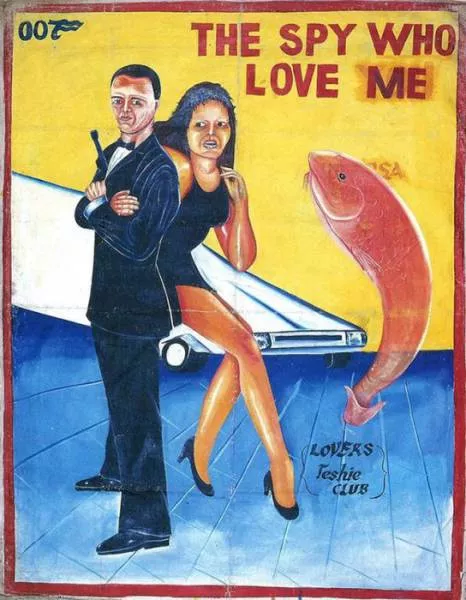 Hand painted african movie posters - #19 