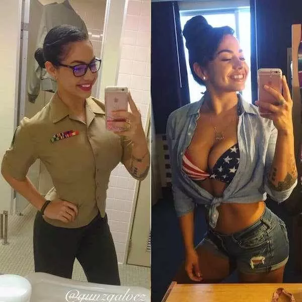 Beauty in uniform - #1 