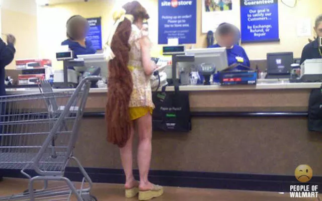 Things that only happen inside walmart - #10 