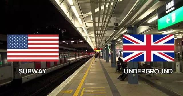 Quelque differences entre langlais britannique et americain