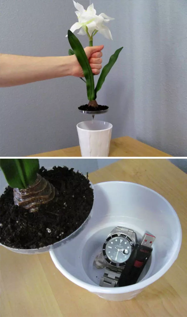 The most creative hiding places - #10 