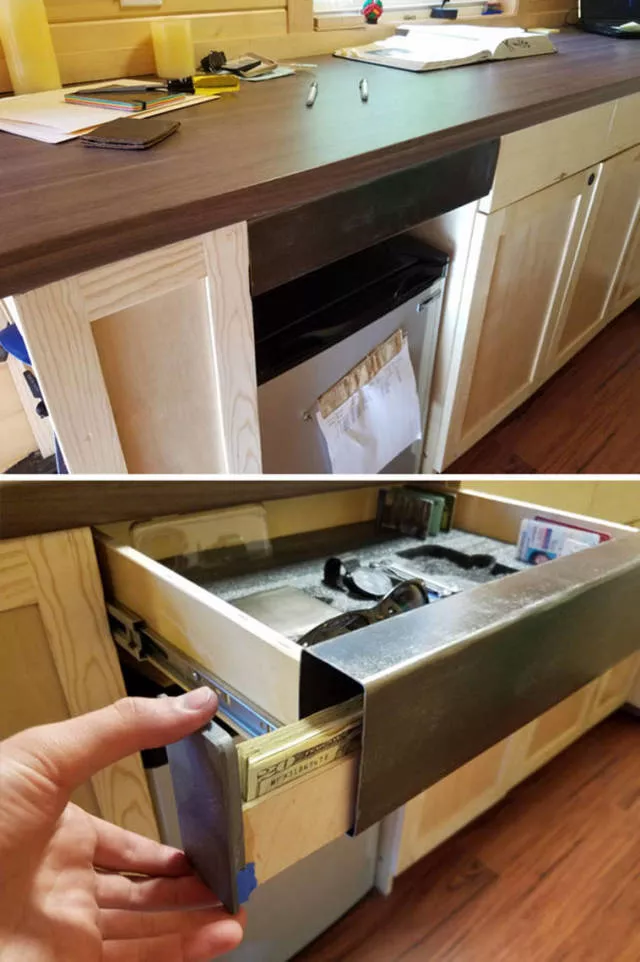 The most creative hiding places - #2 