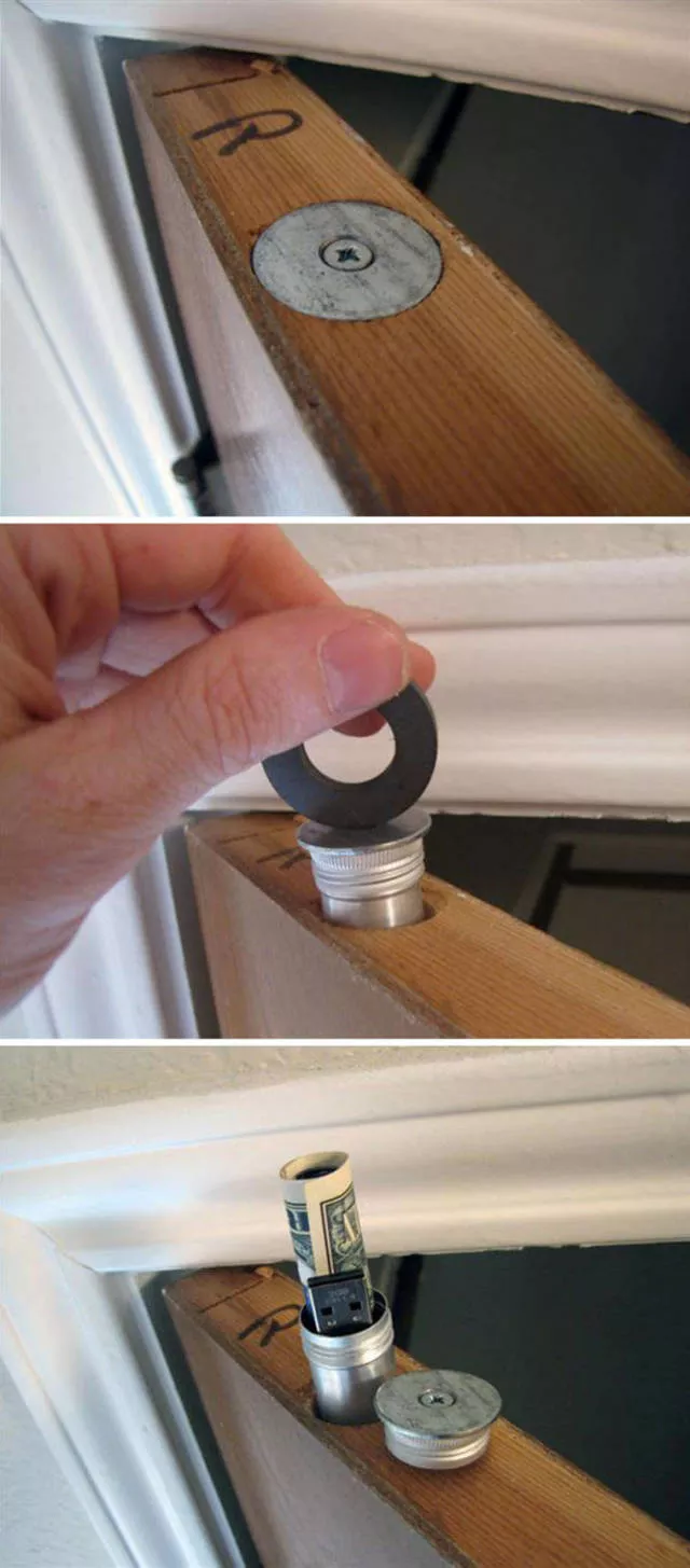 The most creative hiding places - #7 