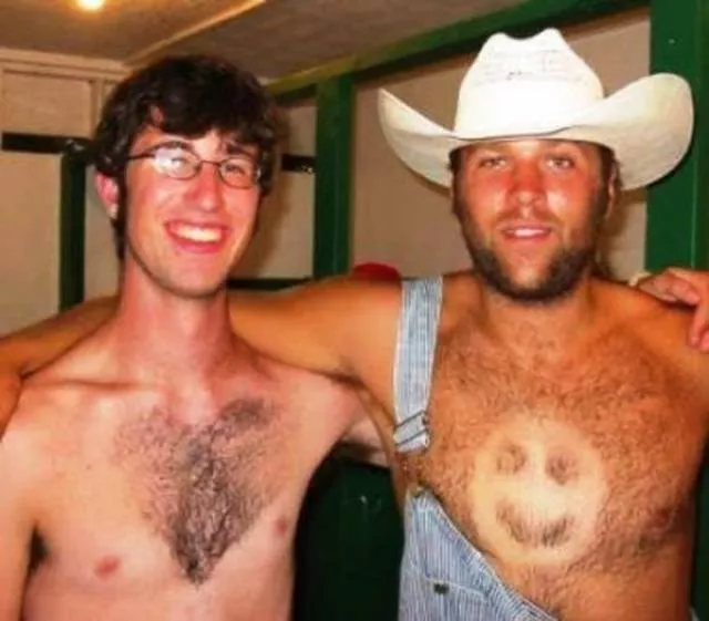 Body hair art - #1 