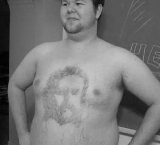 Body hair art - #12 