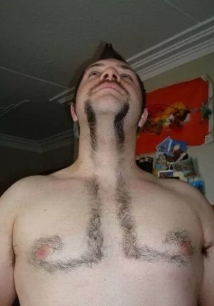 Body hair art - #18 