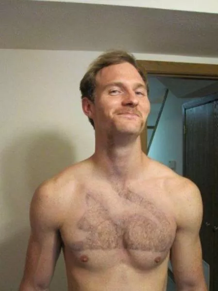 Body hair art - #26 