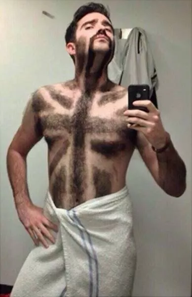 Body hair art - #29 