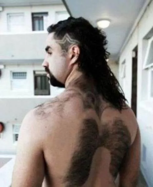 Body hair art - #4 