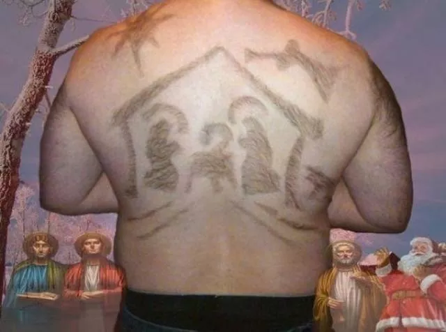 Body hair art - #5 
