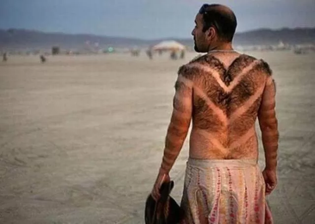 Body hair art - #7 