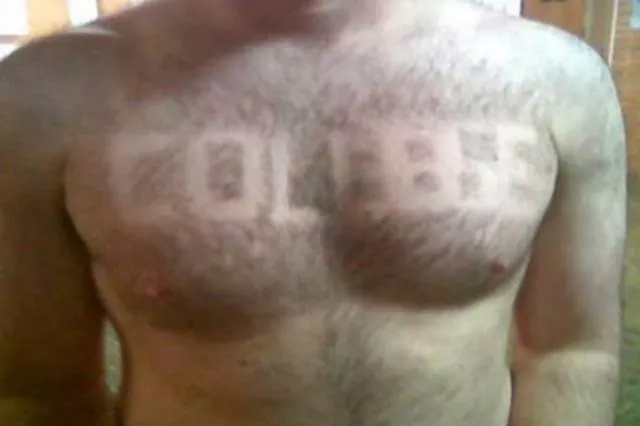 Body hair art - #8 