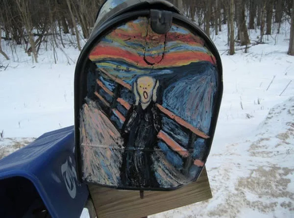 Top of original mailboxes - #16 