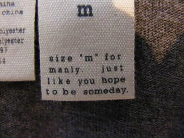 Droles tags sur les vetements - #12 