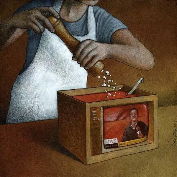 Illustrations that denounce the problems of our time - #12 