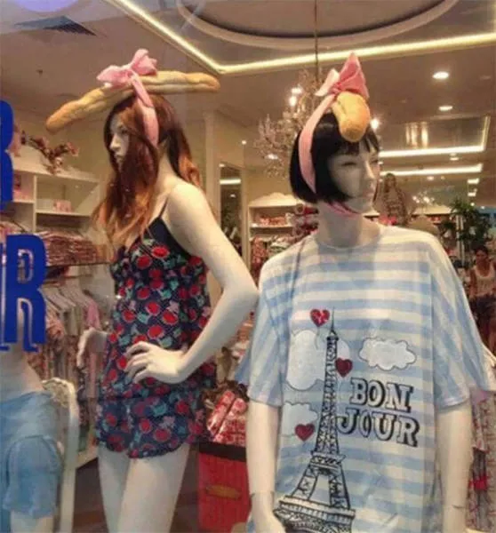 Les mannequin les plus droles et bizarre - #8 
