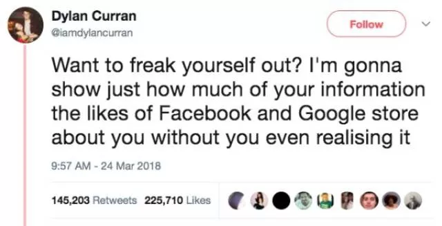 Ce que google et facebook savent sur vous - #1 