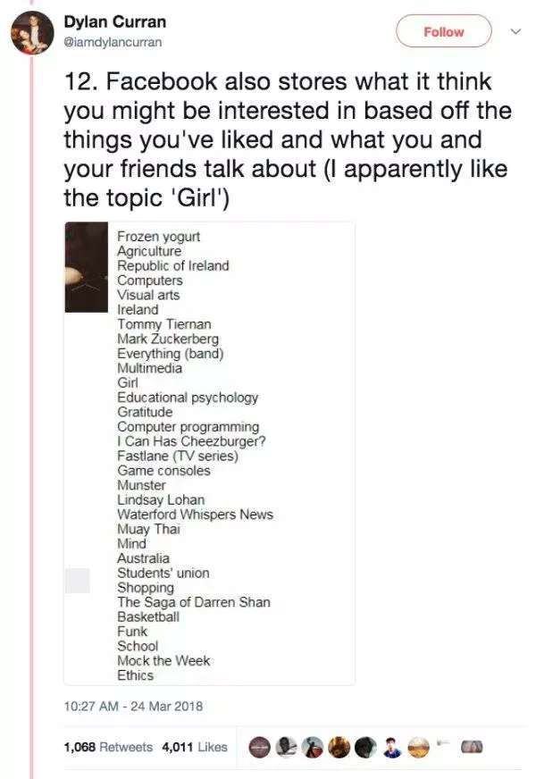 What google and facebook know about you - #13 
