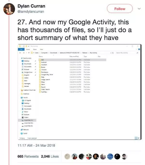What google and facebook know about you - #28 